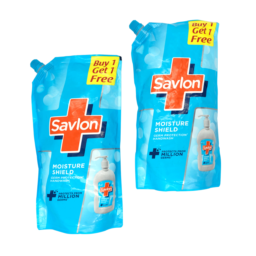 Savlon Moisture Shield Germ Protection Handwash Refill (Buy 1 Get 1 Free)