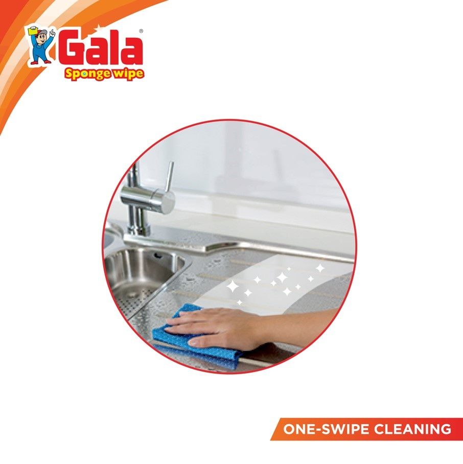 Gala Sponge Wipe 3 pcs Set