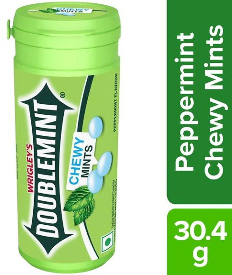 Doublemint Peppermint Chewy Mints Tube
