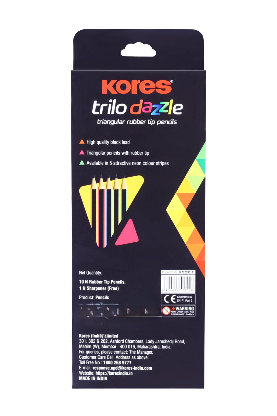Kores Trilo Dazzle Pencils