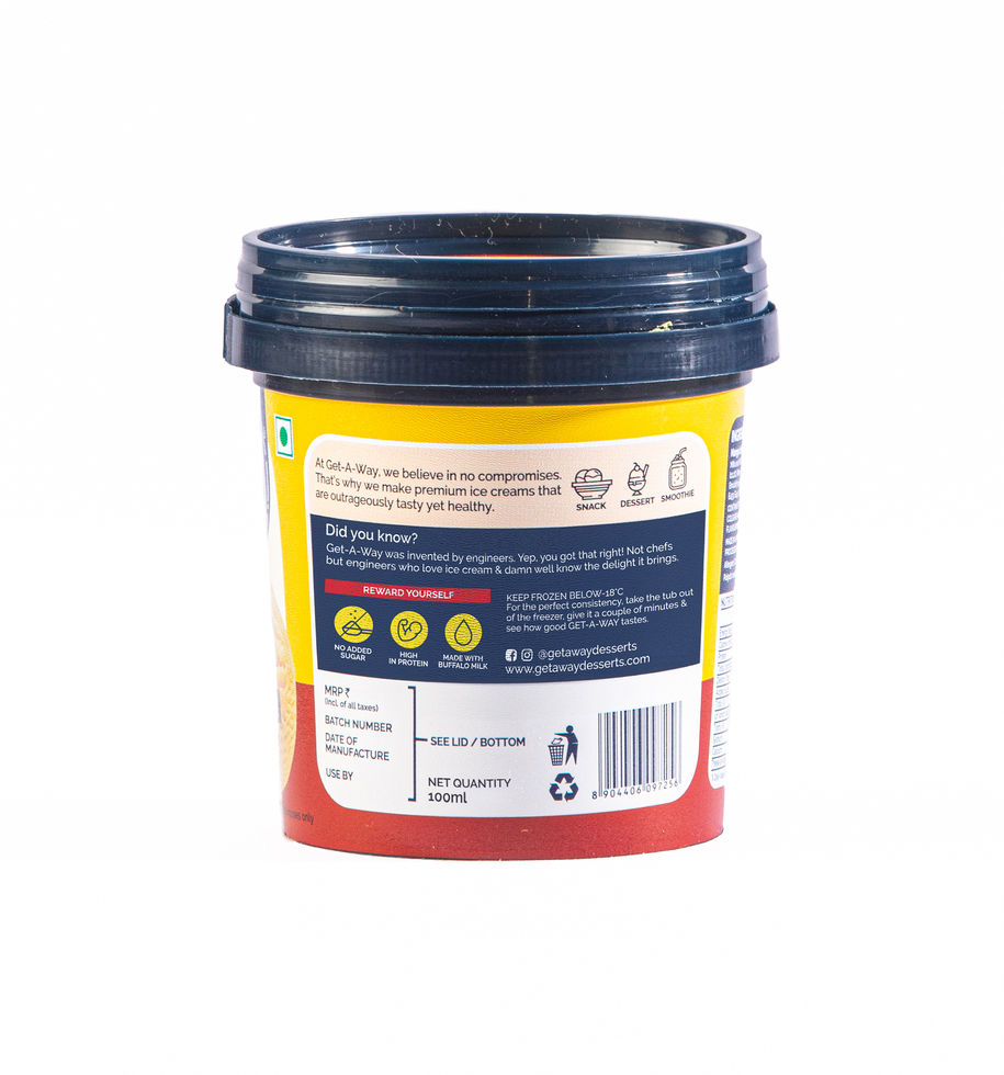 Get-A-Way Mango Ice Cream Cup 125 ml Combo