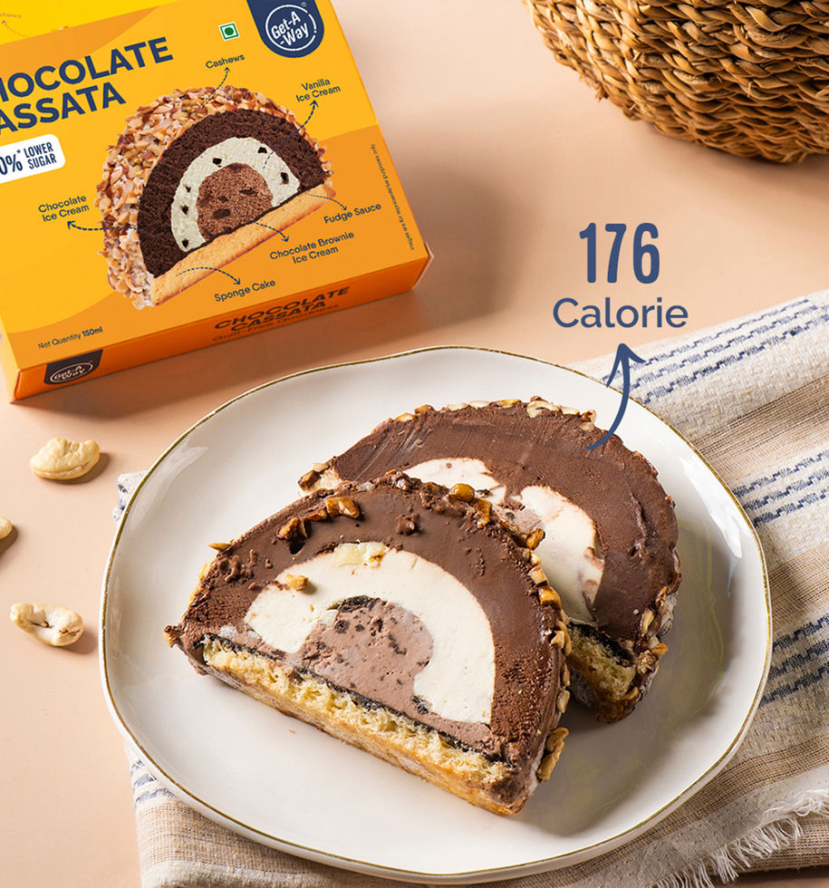 Get-A-Way Chocolate Cassata 150 ml Combo