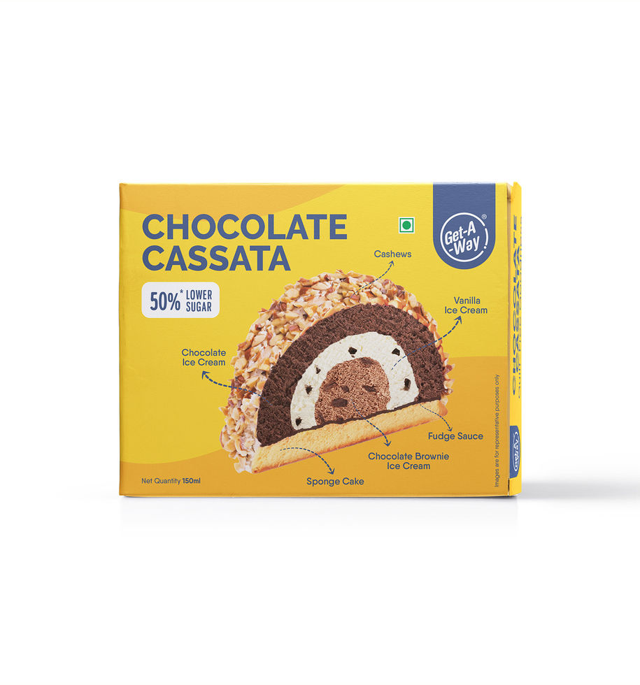 Get-A-Way Chocolate Cassata 150 ml Combo