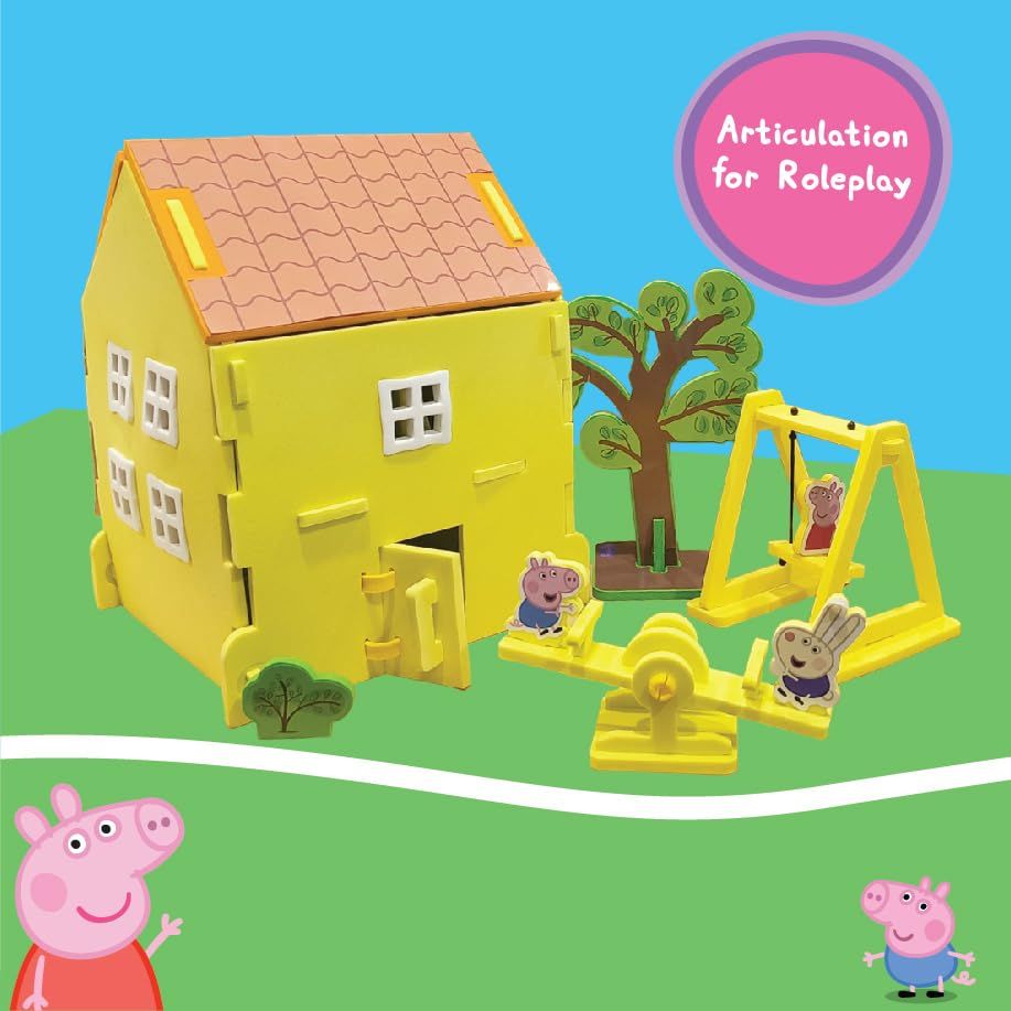 3D Build N' Play - Peppa Pig House Set