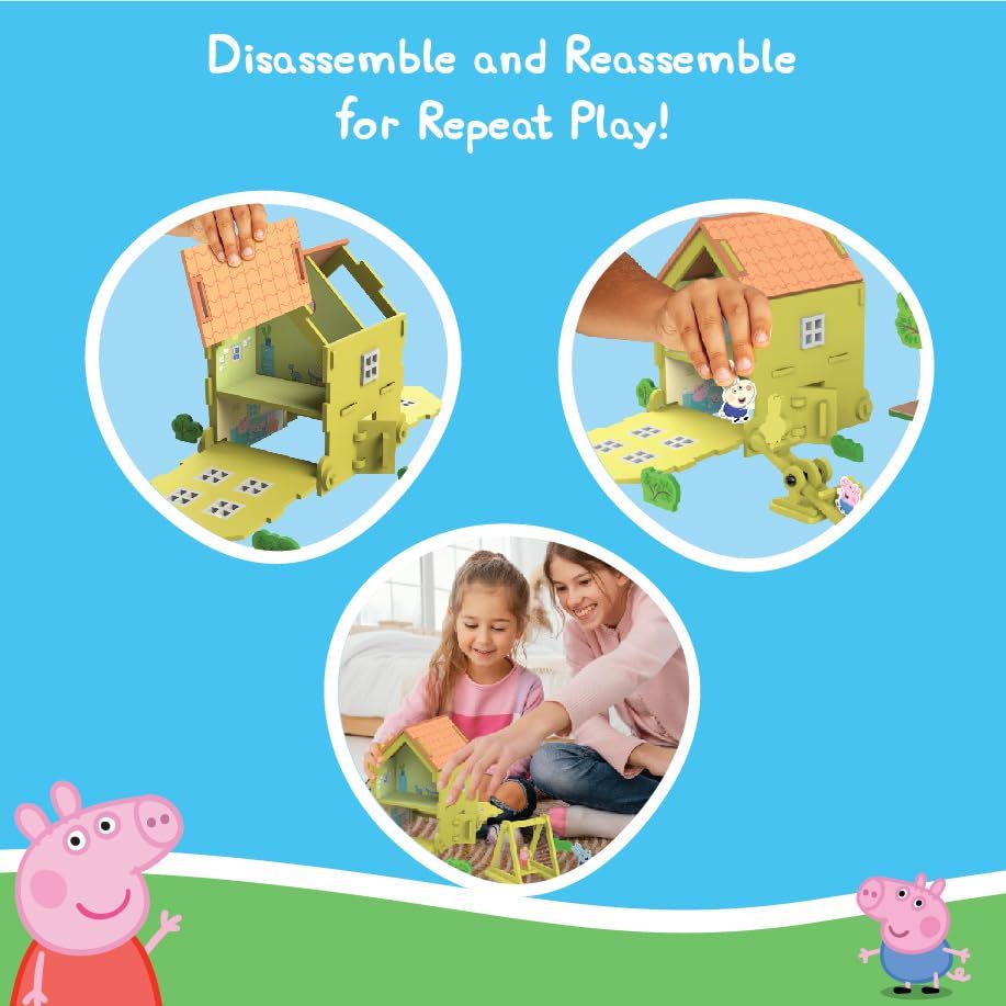 3D Build N' Play - Peppa Pig House Set