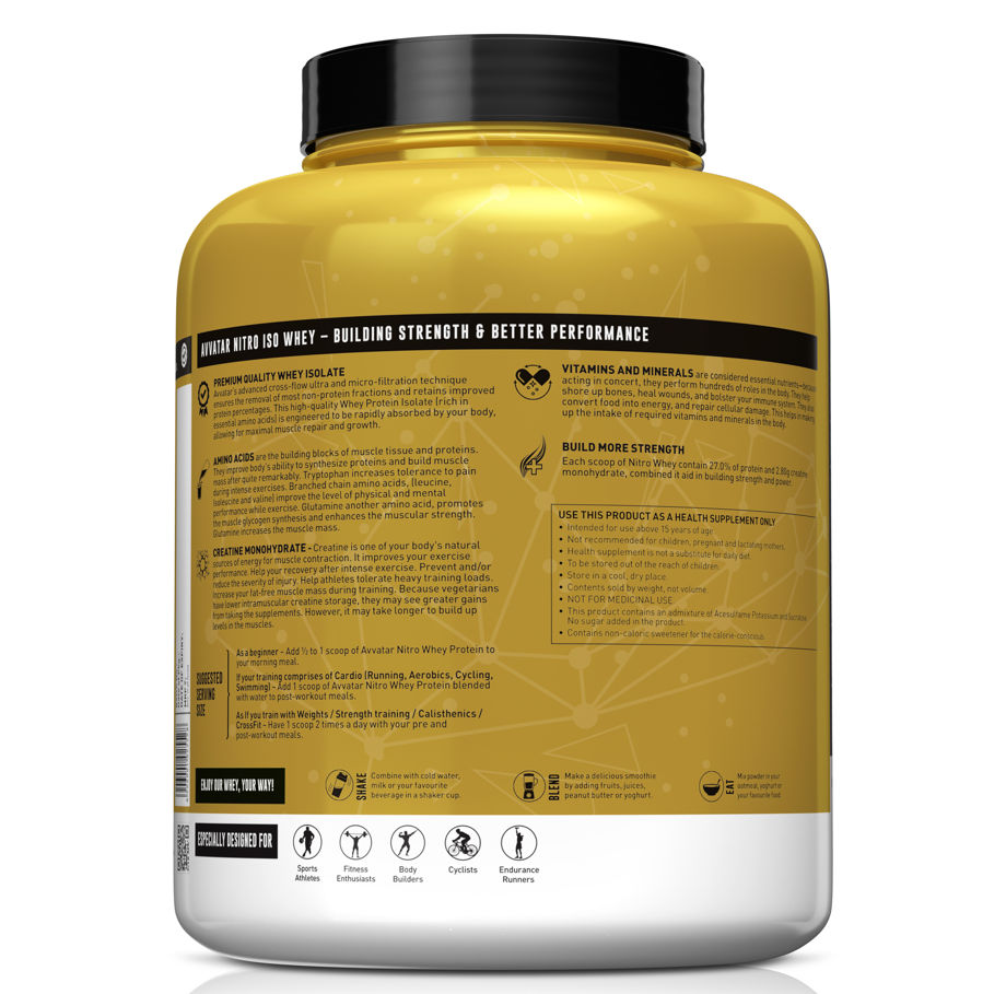 Avvatar Nitro Iso Whey Belgian Chocolate