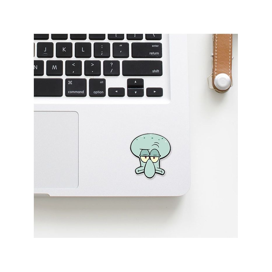House Of Festivals Squidward- Face - Spongebob Squarepants Official Sticker