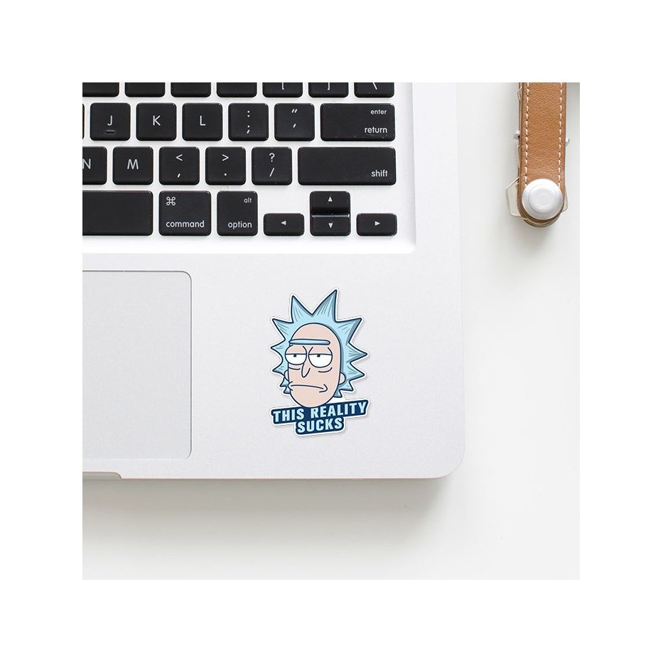 House Of Festivals This Reality Sucks - Rick And Morty Official Sticker