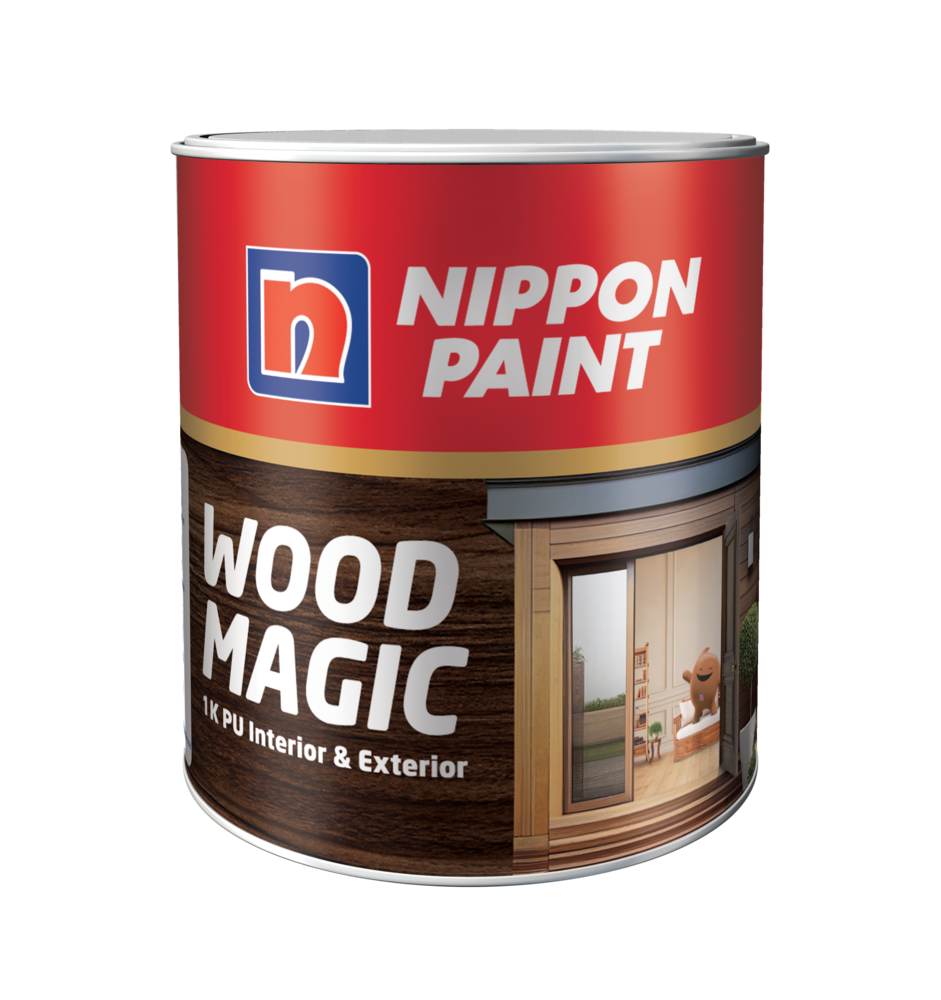 Nippon Paint Wood Magic 1L PU | Premium Wood Protection & Elegance