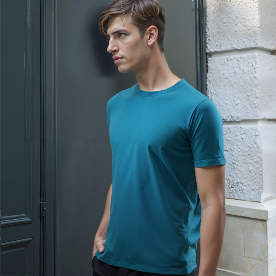 EQL Men's NeoVerse Recycled Tee | Teal - XXL