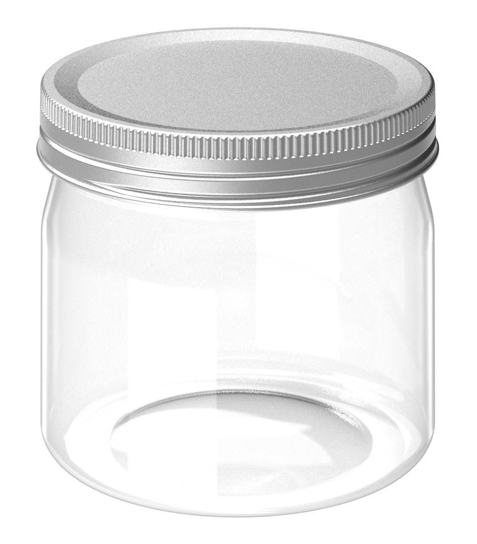 All Time Crystal Storage Jar Set Of 6 (230 Ml X 6 ), Transparent