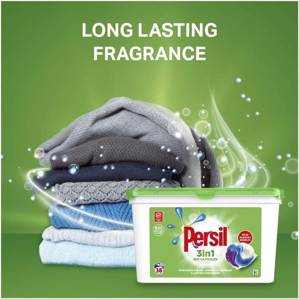 Persil 3 In 1 Bio Detergent Capsules