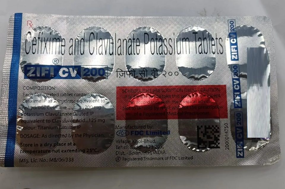 Zifi CV 200 Tablets