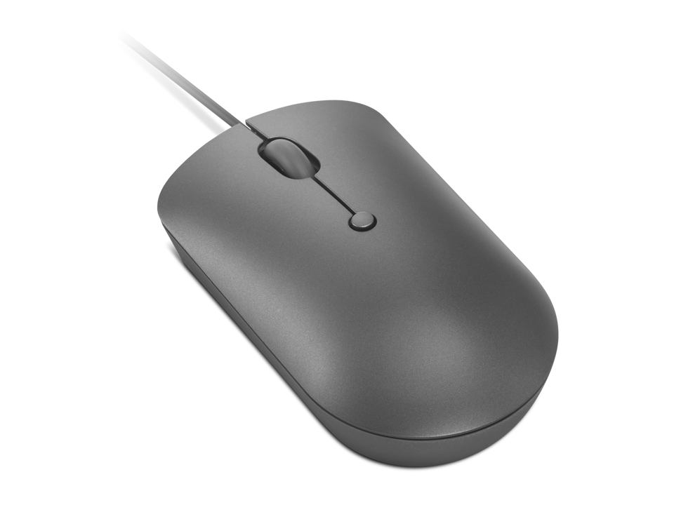 Lenovo 540 Usb-C Compact Wireless Mouse, 2400 Dpi Sensor(Storm Grey)