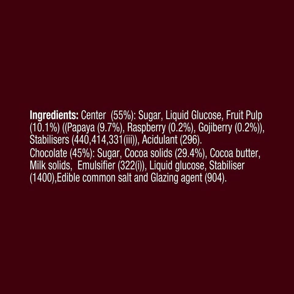 Hershey'S Exotic Raspberry & Goji Dark Chocolate Share Bag 33.3 g Combo