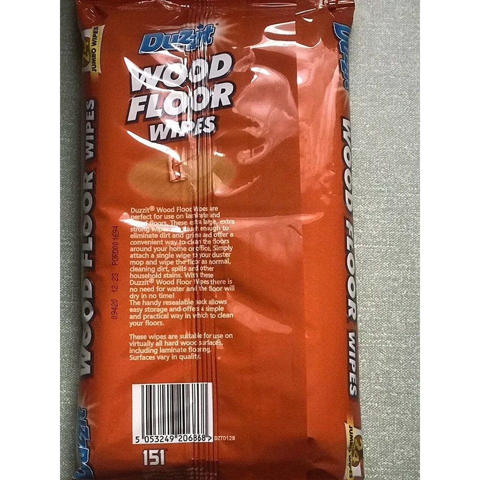 Duzzit Wood Floor Wipes