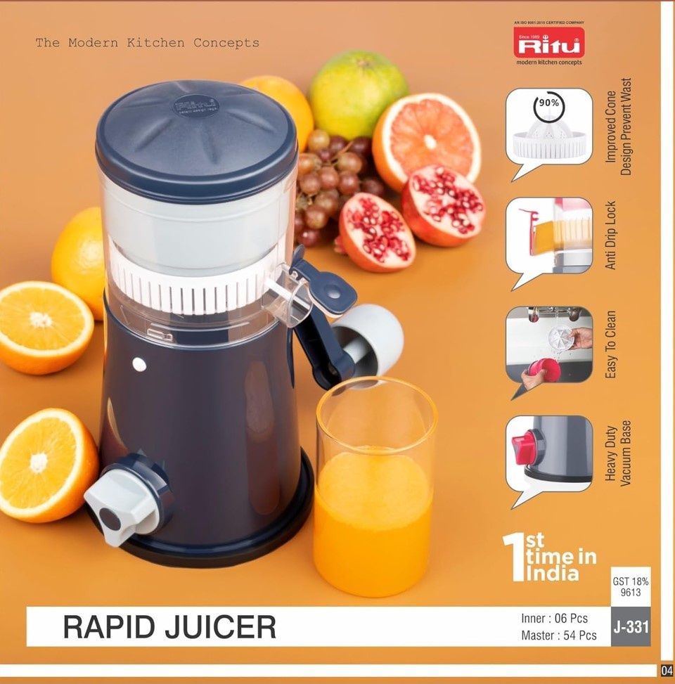 Ritu Rapid Juicer (Colour May Vary)