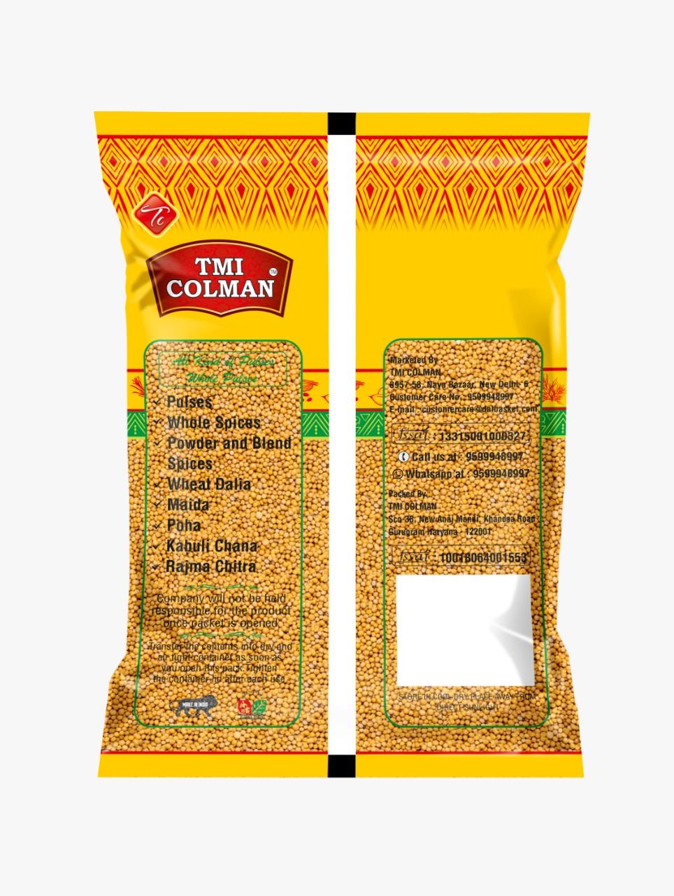 TMI Colman Peeli Sarson/Yellow Mustard Seeds