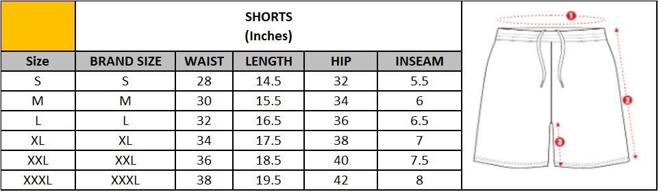 Dida Men's Sports Short Regular Comfortable Stretchable Dry-Fit | Grey - XL