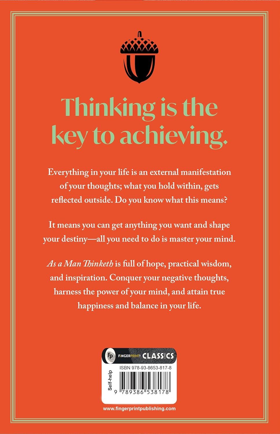 As A Man Thinketh