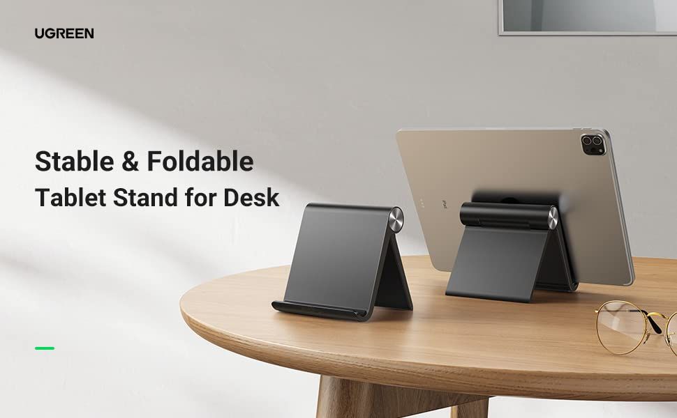 Striff Multi Angle Tablet/Mobile Stand, Phone Stand Holder For Iphone, Android(Black)