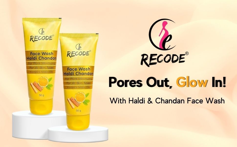 Recode Haldi Chandan Face Wash with Glycerin Extract