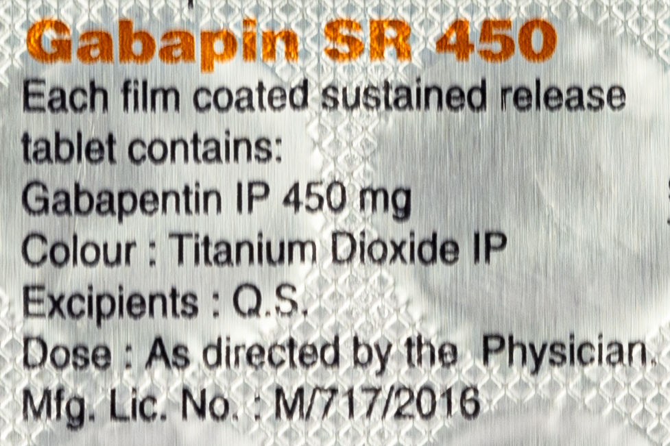 Gabapin SR 450 Tablets