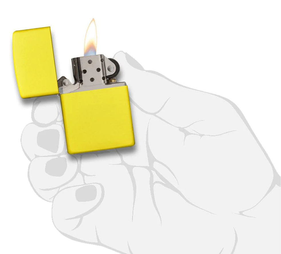 Zippo Windproof Lighter | Lemon Matte