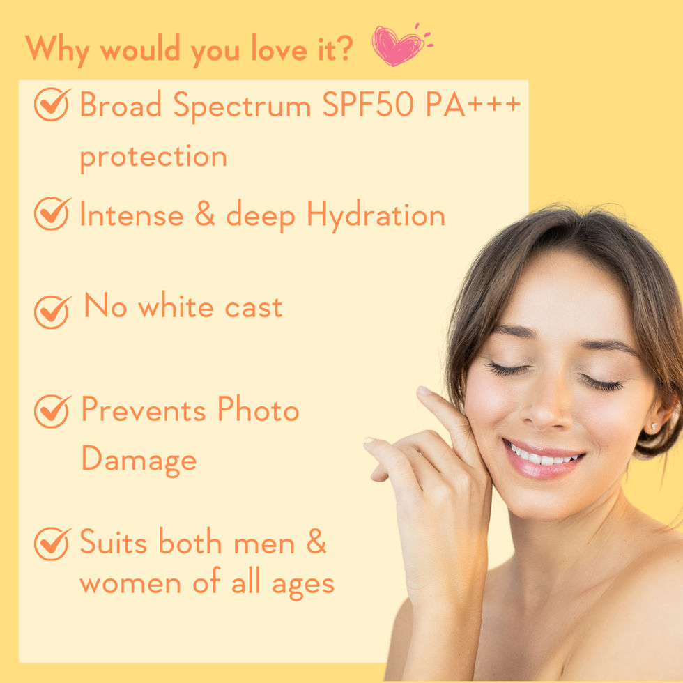 Wishcare SPF 50 Sunscreen Body Lotion - Broad Spectrum - UVA & UVB Protection With No White Cast