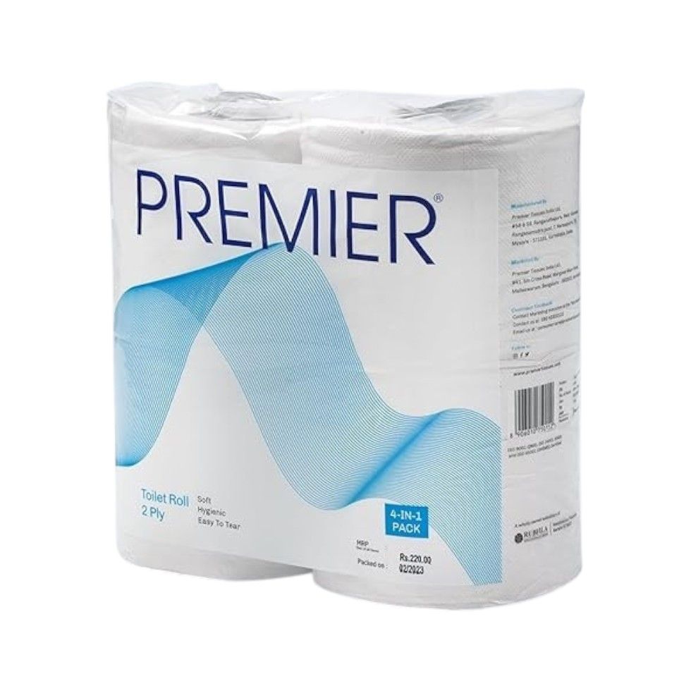 Premier Toilet Roll 4 in 1 | 320 pulls | 2 ply