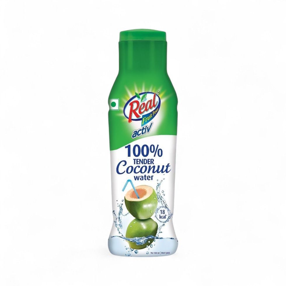 Real Activ 100% Coconut Water - 200 ml (Tetra Pak) 200 ml Combo