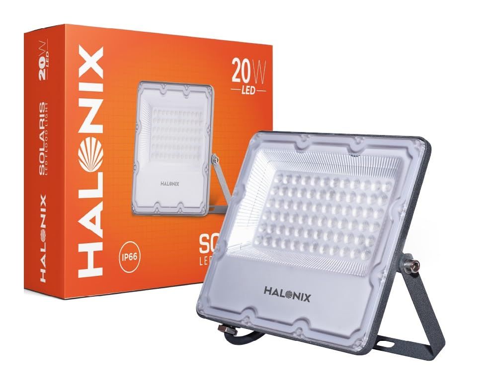 Halonix 20W Waterproof White Outdoor Flood Light