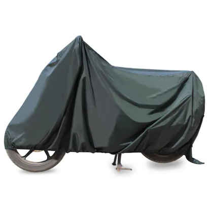 Autofy Glory 100% (Tested) Waterproof Bike Body Cover For Bikes Upto Royal Enfield Size - Black