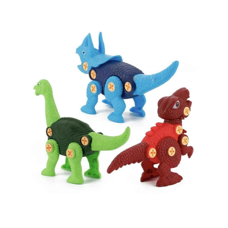 Fablue Dinosaur Building Blocks Toy for Kids - Dinosaurs with Screw driver Educational Toy