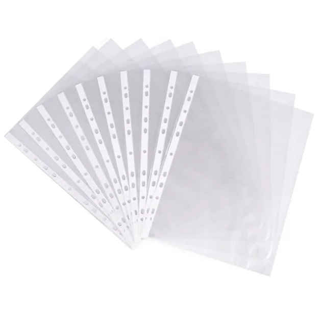 ABK Document Sleeves A4 Transparent Plastic
