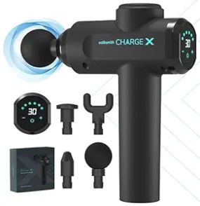 Caresmith Charge X Massage Gun: High-Performance Touchscreen Massager for Comprehensive Pain Relief