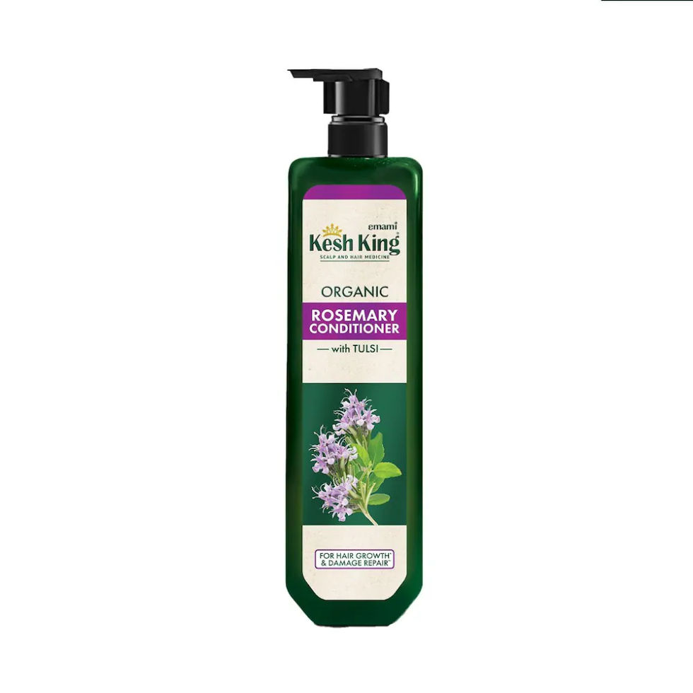 Kesh King Rosemary Conditioner With Tulsi For Hair Growth & Damage Repair Helps Boost Hair Growth