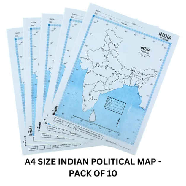 ABK India Political Map
