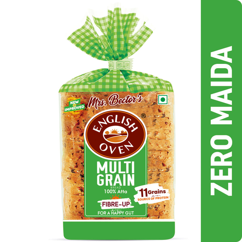 English Oven Zero Maida Multigrain Bread 400 g Buy online at ₹60 near me