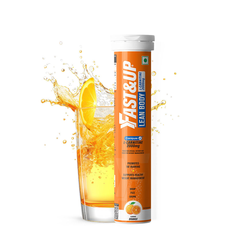Fast&Up Fat Burner LCarnitine Lean Body 2000mg Orange Flavour