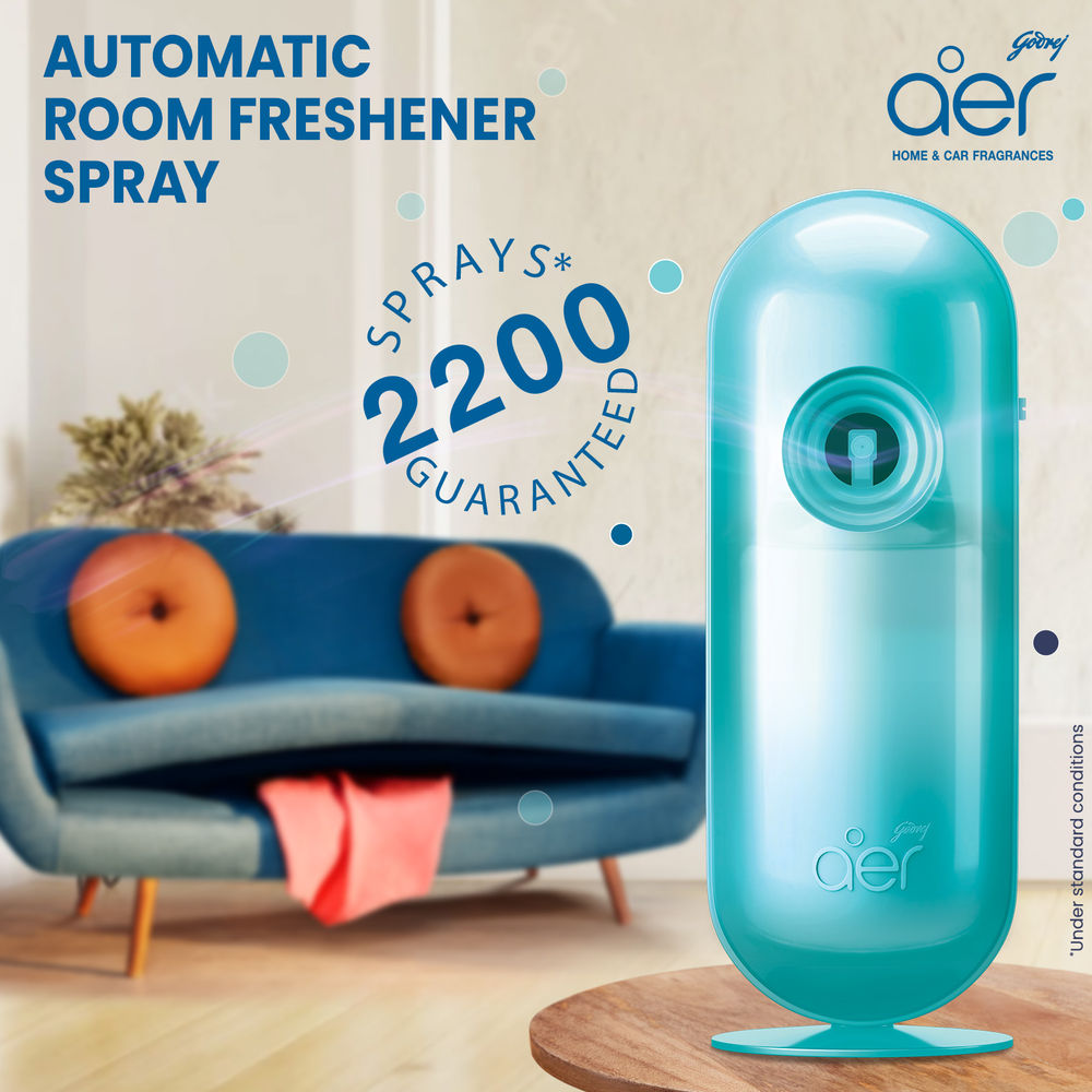 Godrej aer Matic Kit (Machine + 1 Refill) Automatic Room Fresheners