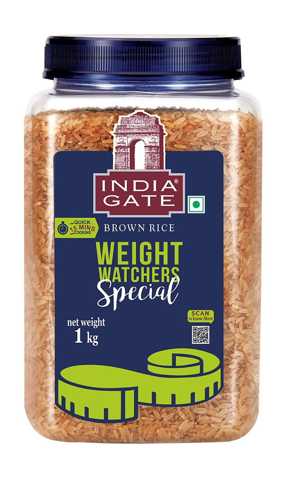 India Gate Weight Watchers Special Brown Rice 1 kg Buy online at ₹129