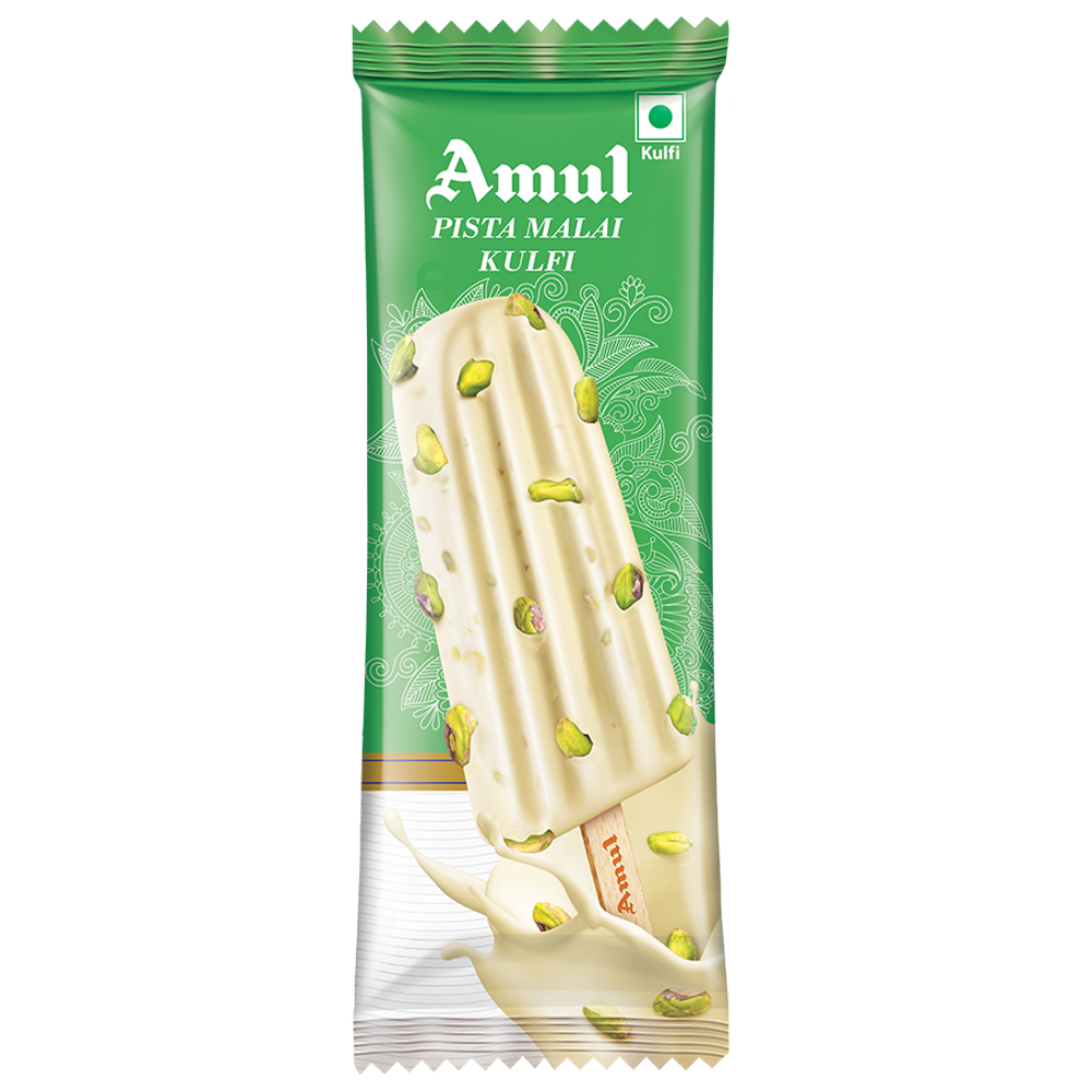 Amul Pista Malai Kulfi 60 ml Buy online at ₹30 near me