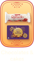 Chocolates & cakes