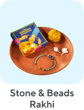 Stone & beads rakhi