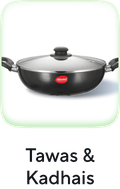 Tawa, Kadai, Cookware Set