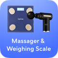 Massager & Weighing Scale