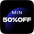 Min 50% Off