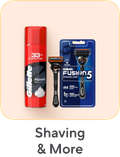 Shaving Foam, Razors