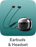 Earbuds & headset